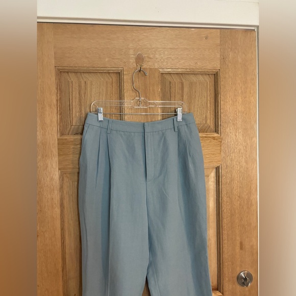 Ellen Tracy women’s baby blue‎ dress pans size 14 - Picture 2 of 6